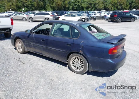 2004 Subaru Legacy L/L W/35Th Anniversary Edition z USA, uszkodzony, nr VIN 4S3BE625847202748